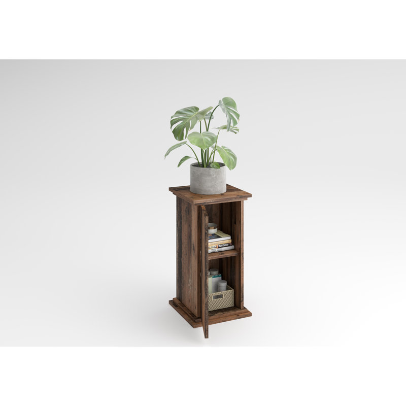 Almida Plant Stand, Brown