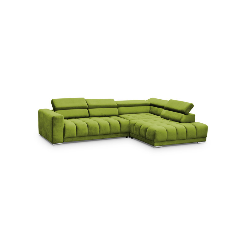 3 Seater Corner Sofa , Right Hand Facing, Bluvel 85