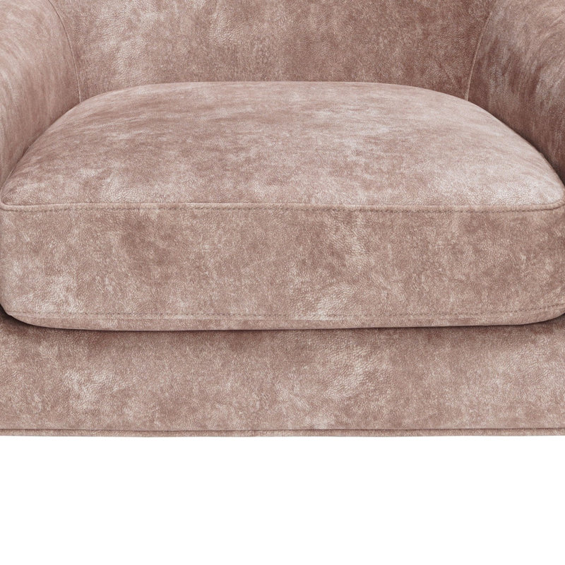 Fauteuil d'appoint à dossier haut