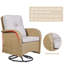 Chaise berçante d'extérieur en osier Dodington-88366725-88366726