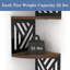 Alekper 5 Piece Floating Shelf