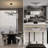 Modern10-Light Chrome Crystal Chandelier With Tree Branch Design-43229157-43229152