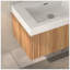 Meuble-lavabo flottant 30 po avec lavabo intégré-668749789