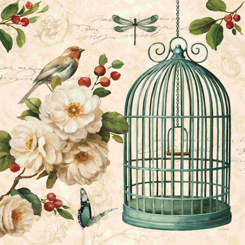 «Free As a Bird I», reproduction sur toile tendue, L 20 po x H 20 po