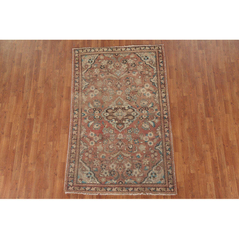 Tapis traditionnel floral 4 x 7