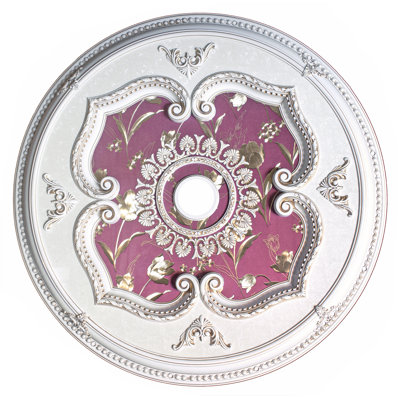 Motif de tulipes rondes de 43 po