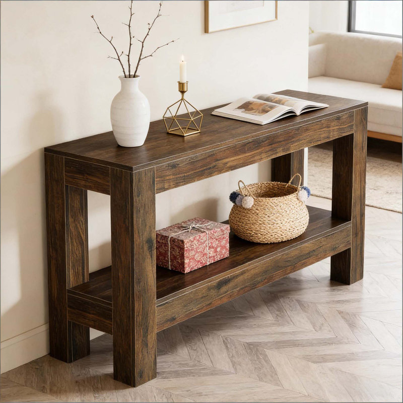 2-Tier Couch Table,Entryway Table,Console Table