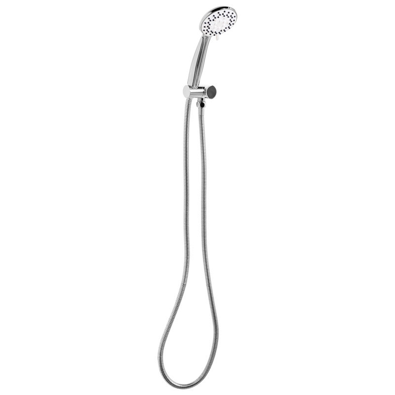 Shower Head and Hose Kit MACAY, Silver