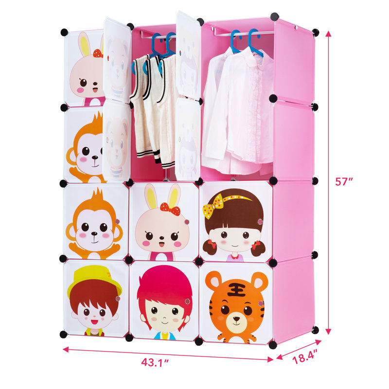 Plastic Portable Wardrobe