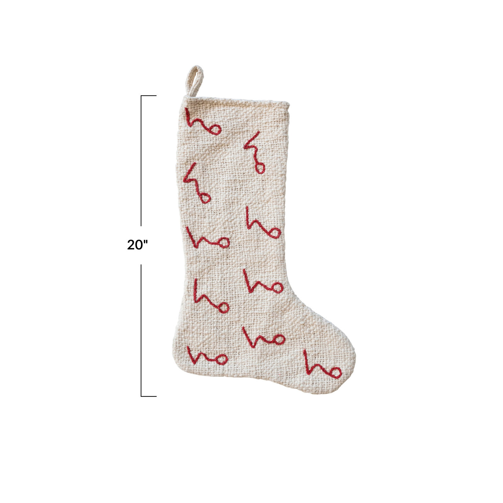Embroidered Stocking