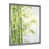 Impression argent sur toile encadrée