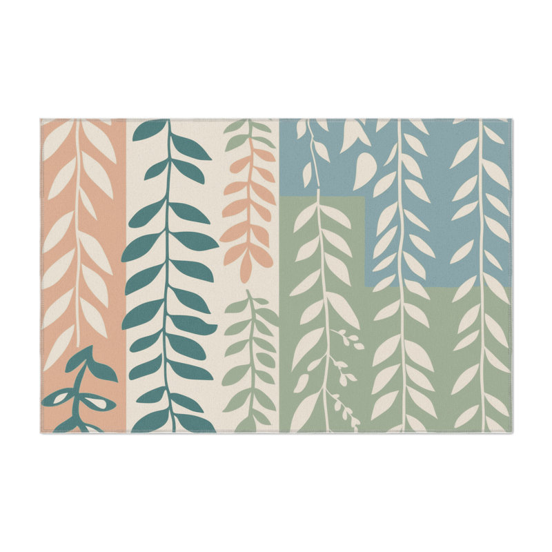 Twilight Orchard Indoor And Outdoor Area Rug, Rectangle 1'6" x 2'6"