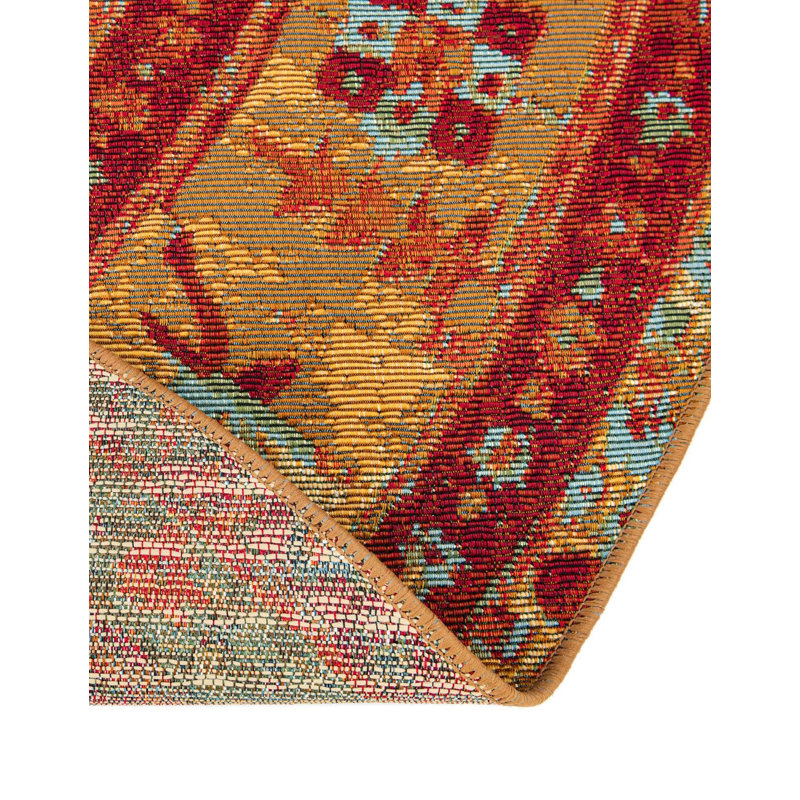 Tapis d'extérieur traditionnel, Rond 7 pi 10 po
