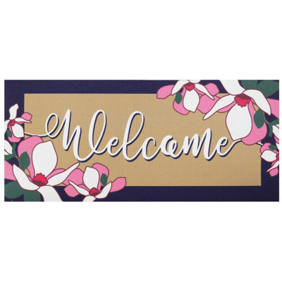 Doormat Insert Welcome Magnolia 22x10