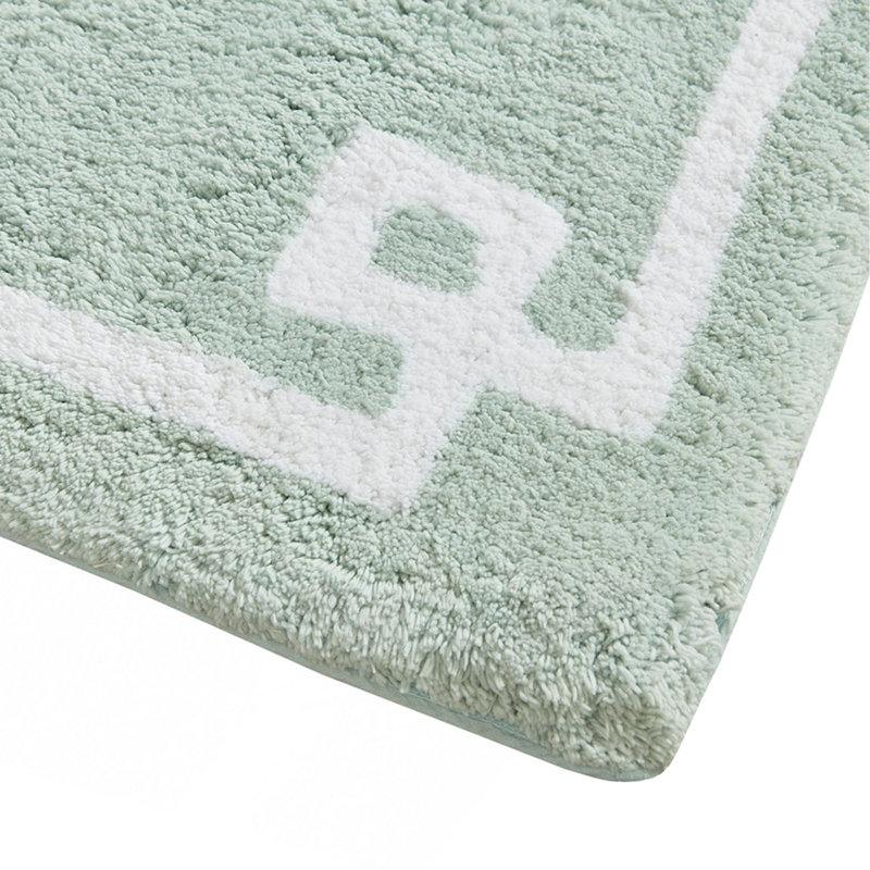Cotton Tufted Bath Rug 24X40, Seafoam, Single - 2' x 3'4"