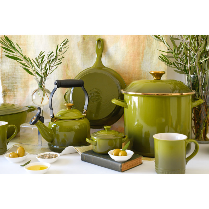 Le Creuset Mini Round Cocotte, 8oz., Olive