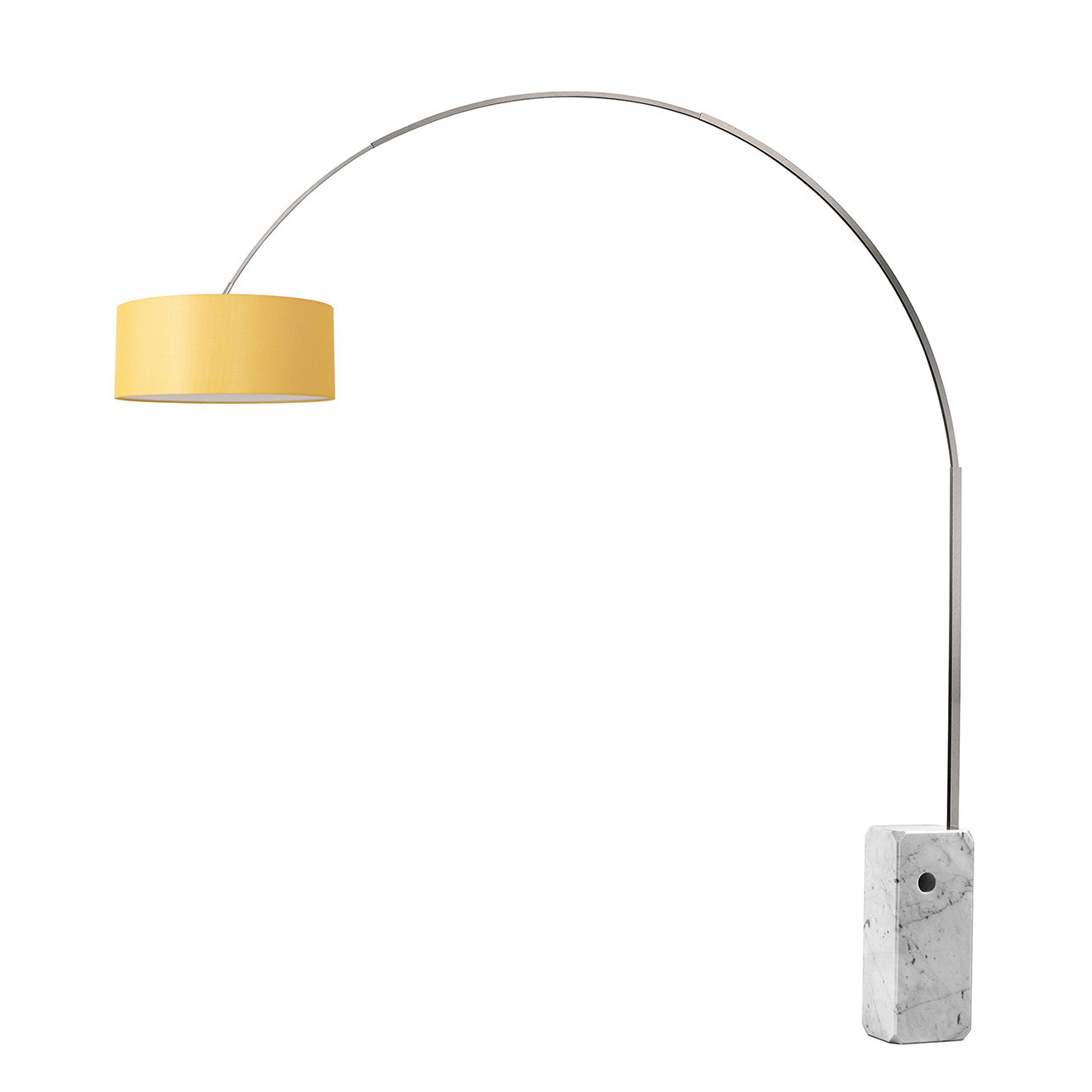 Krieger 95 " Floor Lamp, Mustard