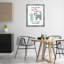 «Sassy Cat Humor Saying Floater», art mural par Deb Strain-939115329-939115328