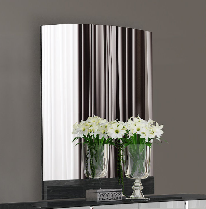 Commode double 6 tiroirs avec miroir Xeros