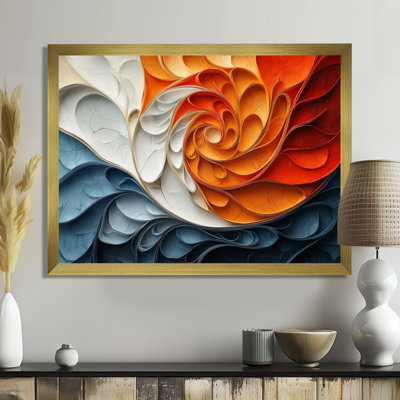 Fragmented Reality of Biomorphism Spiral III - Biomorphism, art mural grand format