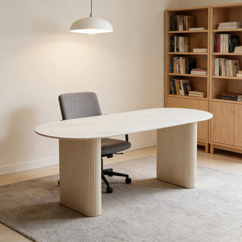 Bureau d'écriture Durable, H 29,52 po x l 62,99 po x P 31,49 po