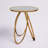 Grassingt Mirrored Glass Top End Table