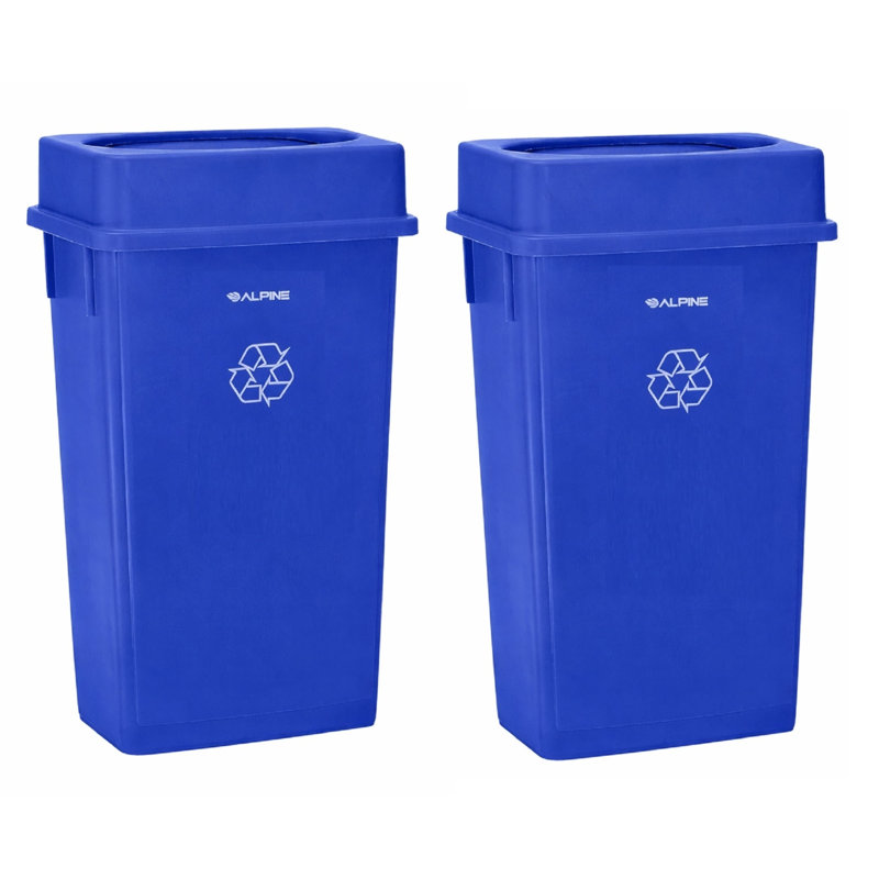Ensemble de poubelles Recycling 23 gallons