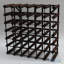 Liddle 42 Bottle Floor Wine Bottle Rack-12254388