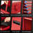 23.5'' W 5 -Drawer Iron Combination Set with Wheels