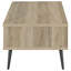 Table basse en bois avec rangement