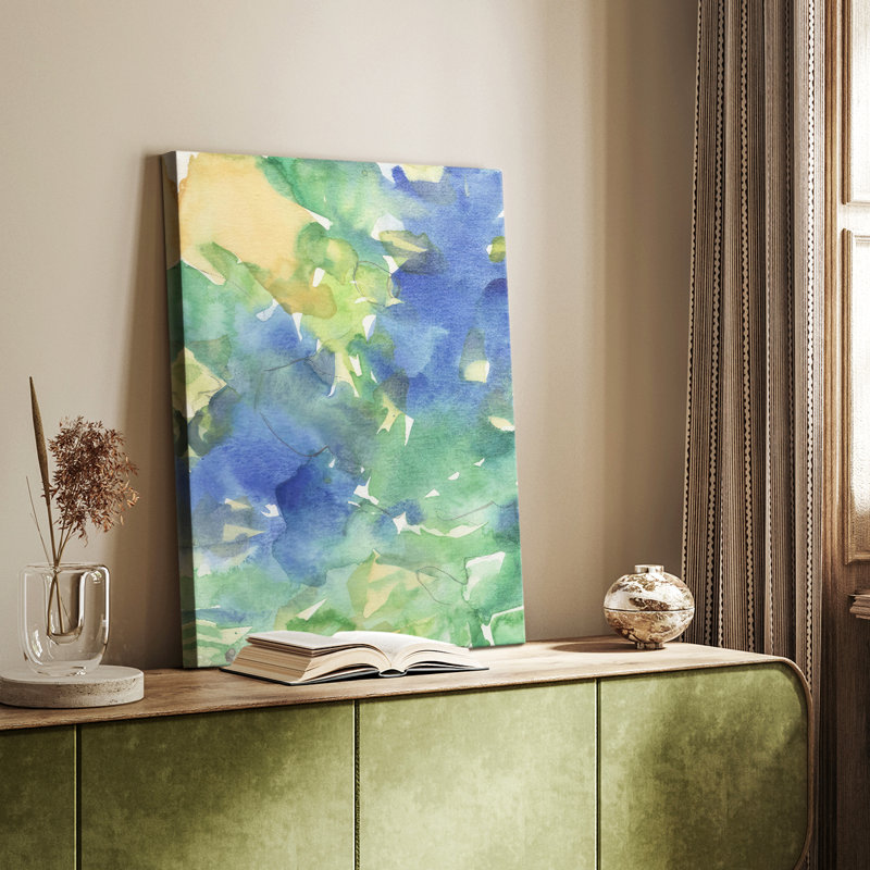 Fantaisie Flora I - galerie Cavas, H 18 po x l 12 po
