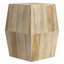 Table d'appoint en bois de manguier massif l 16 po Terry-110733437
