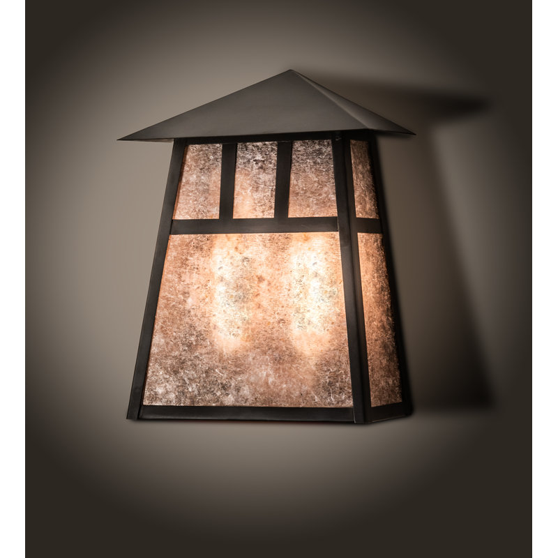 2 - Light Flush Mounted Sconce