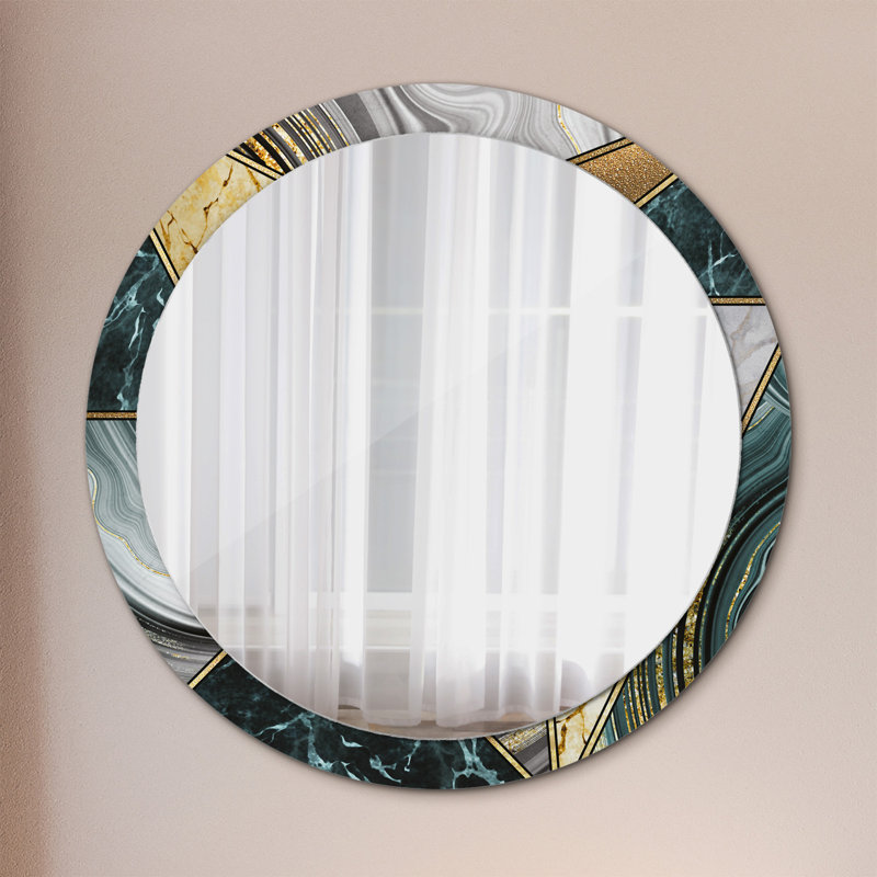 Huldar Glass Flat Wall Mirror