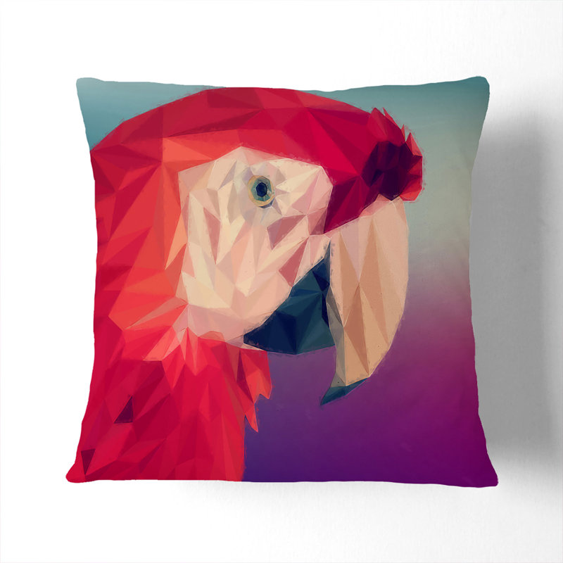 Square Throw Cushion, 40cm H x 40cm W x 15cm D