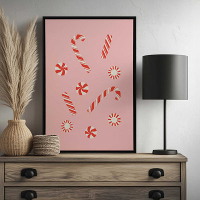 «A Peppermint Christmas» par Lathe & Quill, reproduction d'art