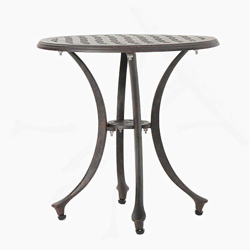 Table d'appoint en aluminium, table de bout pour l'extérieur
