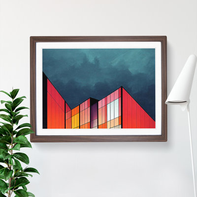 XH1022-6070X Modern Building Architecture Vol.4 - Single Picture Frame Print
