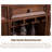 American Style Ash Wood Multi-Functional Bar Cabinet