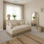 Canapé modulaire Leopard avec bordure à pampilles, conception ergonomique, assemblage facile pour le salon-857915482