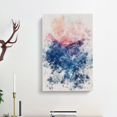 Ravine to the Clouds - Wrapped Canvas