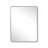 SUMERAIN Bathroom Vanity Mirror Black Edge Resistant, 36x36 Inch Matte Black Framed Wall Mirror with Rounded Corners, Shatter-Resistant Tempered Glass for Entryway, Living Room and Farmhouse-758242398-758242390-763430347