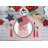 Narrow Stripe - 100% Pure Linen Dinner Napkins-93645603