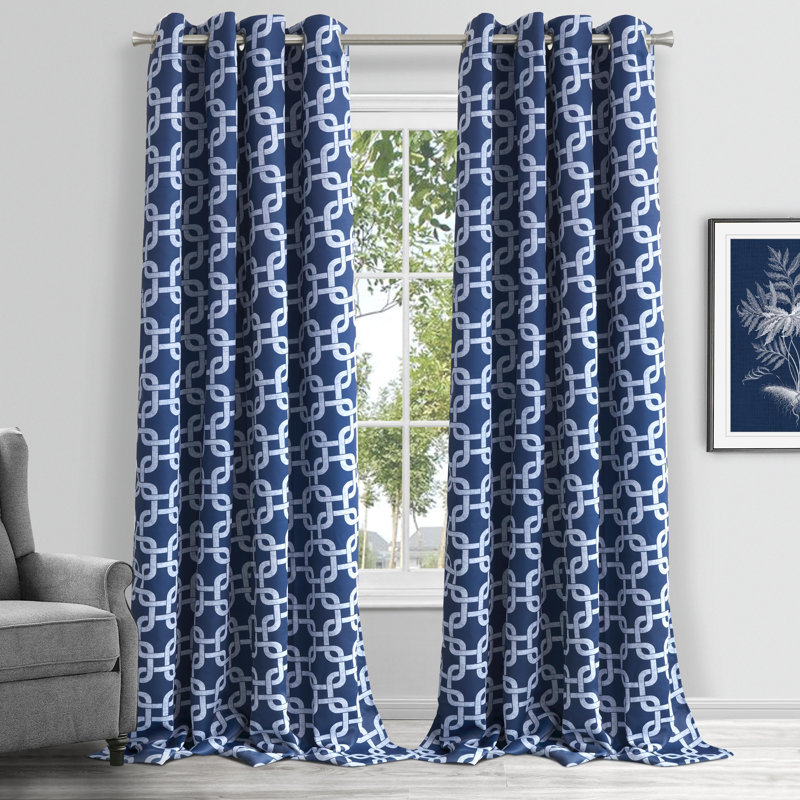 Blackout Curtain Panel 54" X 84" – Noise Reducing, Thermal Insulated, Room Darkening Drapes For Bedroom & Living Room, Blackout Shades With Grommets, Energy Efficient, Machine Washable Window Curtain