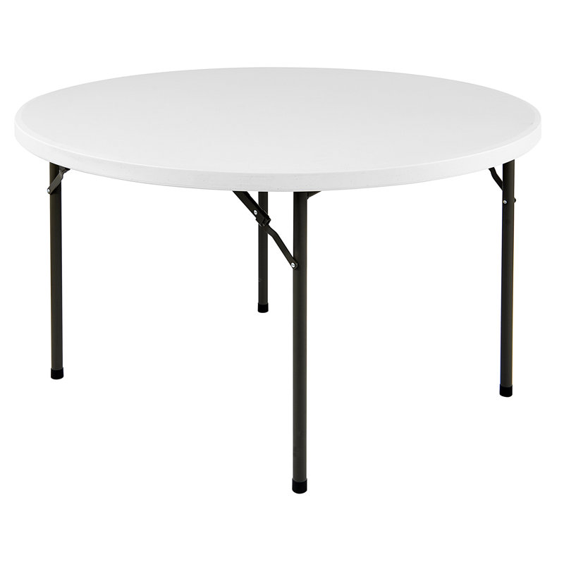 Table pliante portable Indestruc-Tables Too ™, Platine, H 29 po x L 60 po x l 60 po