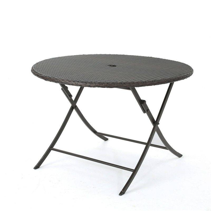 RIAD ROUND FOLDABLE DINING TABLE