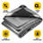 20 Mil Heavy Duty Polyethylene Tarp, Waterproof, UV Resistant-67632425-100538818