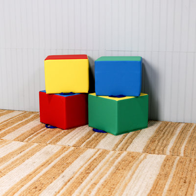 SoftScape Carry Me Cube Cushions, 4-Piece