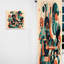 Gamada - Colors Of Progress II - Rideau abstrait Mid-Century - Velours obscurcissant - 1 panneau-802938465