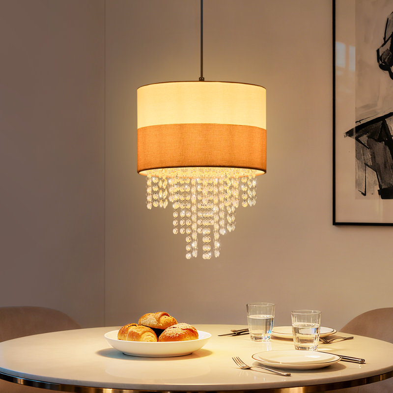 1 - Light Stainless Steel Bell Pendant